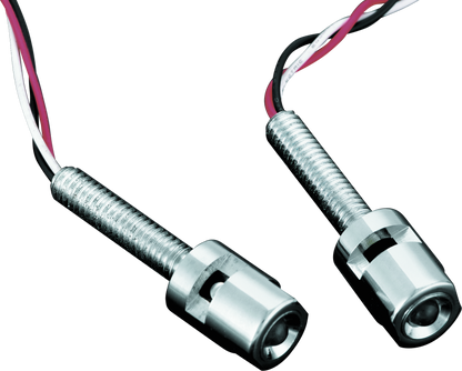 Kuryakyn Led Lic Plt Light W/Red Acc Lt 9398 9398 Photo - Primary