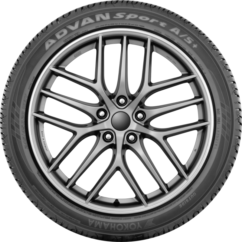 Yokohama Tire Yokohama Advan Sport A/S+ Tire - 245/40R20 99Y 110140663 110140663 Photo - Primary