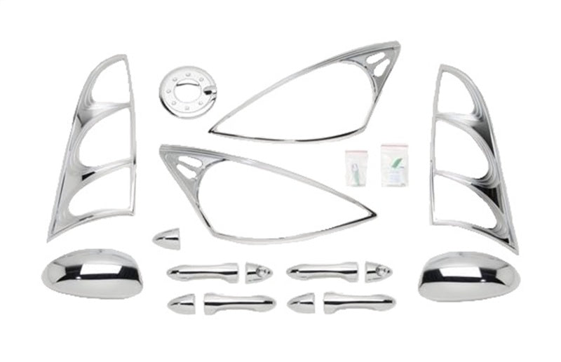 Putco 00-04 Ford Focus (4 Door) DH/MC/TL/HL/FTC Chrome Trim Accessory Kits 405070 405070 Photo - Primary