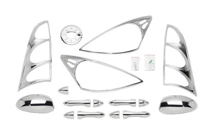 Putco 00-04 Ford Focus (4 Door) DH/MC/TL/HL/FTC Chrome Trim Accessory Kits 405070 405070 Photo - Primary