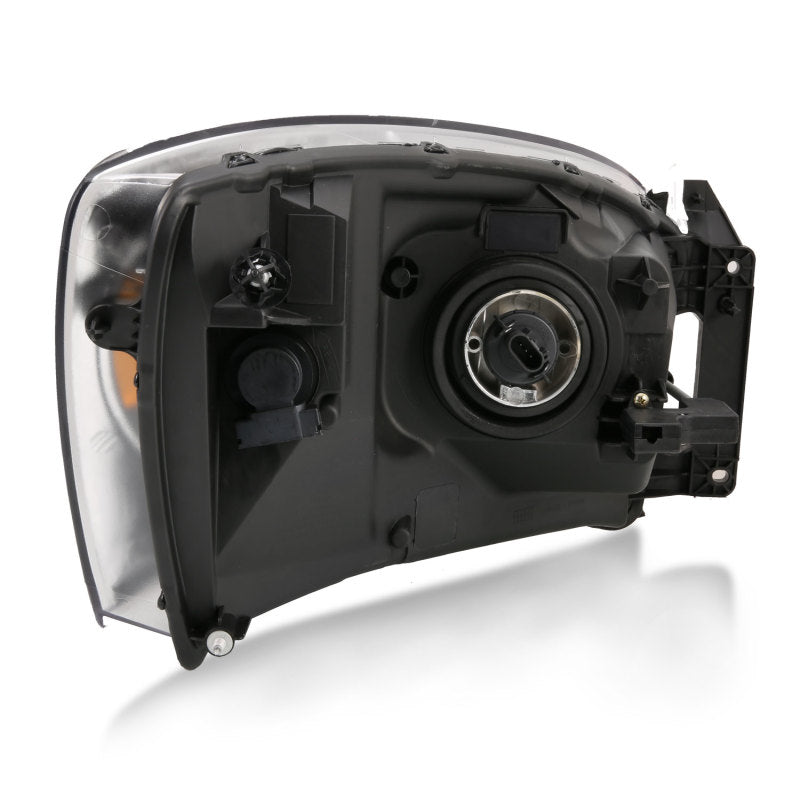 ANZO 2006-2009 Dodge Ram 1500 Crystal Headlight  Black Amber 111427 111427 Photo - Unmounted