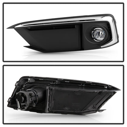 Spyder Honda Civic 2019+ OEM LED Fog Lights w/ OEM switch - Clear FL-HC2019-LED-C 5087034 5087034 User 1