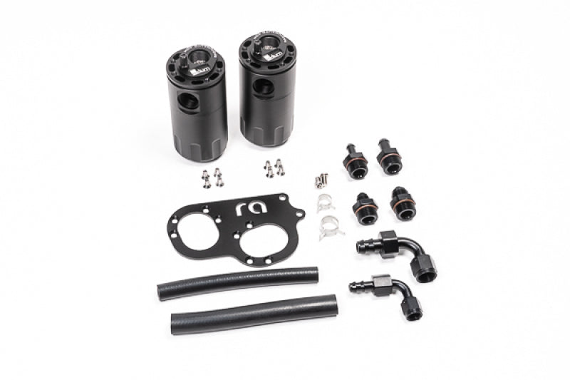 Radium Engineering Lotus Elise/Exige (2ZZ-GE) Dual Catch Can Kit Fluid Lock 20-0019-FL 20-0019-FL Photo - Primary