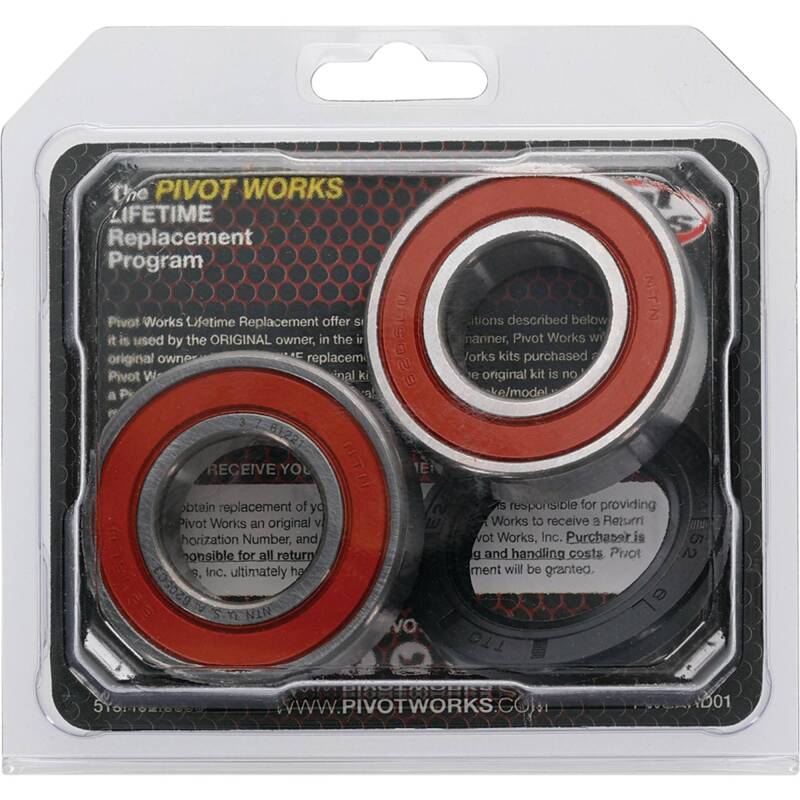 Pivot Works Honda Wheel Bearing Kit Premium Bearings 25-1511-P 25-1511-P Photo - Primary