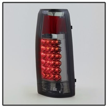 SPYDER Xtune Yukon Denali 99-00 LED Tail Lights w/ 3rd LED Brake Light Smoked ALT-JH-CCK88-LED-SET-SM 9032752 9032752 Photo - Unmounted