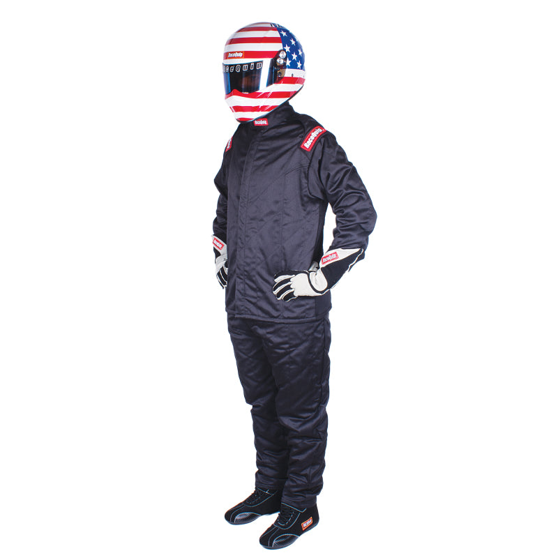 RaceQuip Black Chevron-5 Jacket SFI-5 - XLG 91619069 91619069 User 1