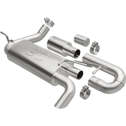 Magnaflow 07-18 Jeep Wrangler JK Overland Series Axle-Back Exhaust System 19668 19668 Photo - Primary