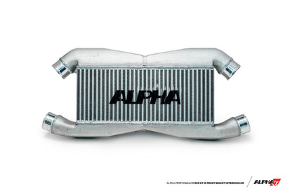 AMS Performance 2009+ Nissan GT-R R35 Replacement Alpha FMIC for Stock IC Piping w/Logo ALP.07.09.0007-2 ALP.07.09.0007-2 Photo - Primary