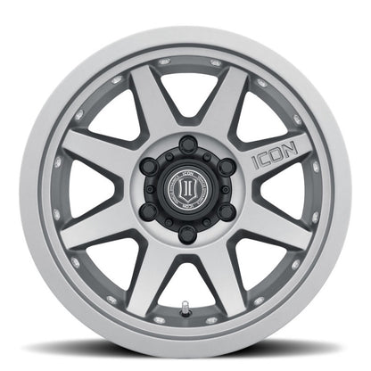 ICON Rebound Pro 17x8.5 5x5 -6mm Offset 4.5in BS 71.5mm Bore Titanium Wheel 21817857345TT 21817857345TT User 1