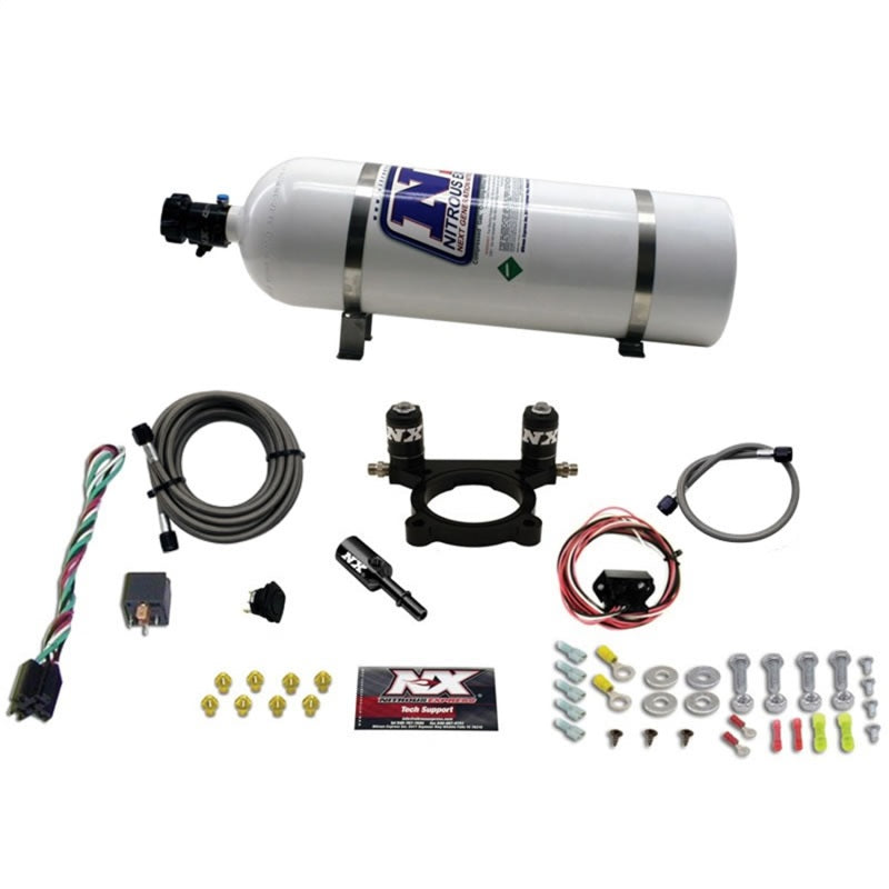 Nitrous Express 2013+ Subaru BRZ Nitrous Plate Kit (35-100HP) w/15lb Bottle 20960-15 20960-15 Photo - Primary