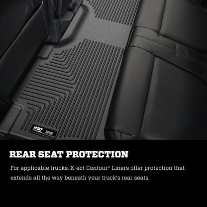 Husky Liners 19-20 Dodge Ram 2500/3500 Crew Cab X-Act Second Row Seat Floor Liners 53631 53631 Photo - Mounted