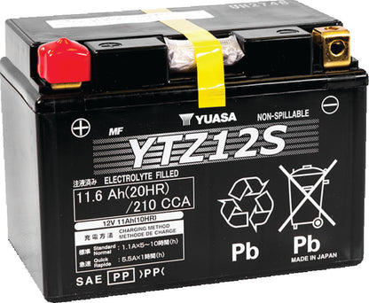 Yuasa Battery Yuasa Ytz12S Yuasa Battery YUAM7212A YUAM7212A Photo - Primary