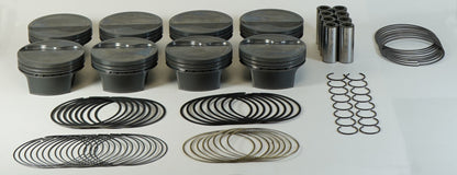 Mahle MS Piston Set GM LS 384ci 3.908in Bore 4in Stroke 6.125in Rod .927 Pin -14cc 10.1 CR Set of 8 930219808 930219808 Photo - Primary
