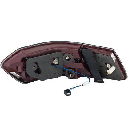 Anzo 2010-2013 Mercedes Benz E Class W212 LED Taillights Red/Clear 321331 Photo - Unmounted