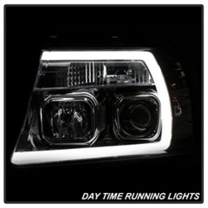 Spyder 04-08 Ford F-150 Light Bar Projector Headlights - Chrome (PRO-YD-FF15004V2-LB-C) 5084637 5084637 Photo - Unmounted