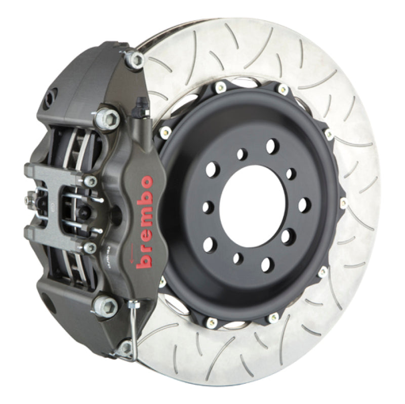 Brembo 05-09 Corvette Z51 PISTA Front Race BBK 4 Piston Billet 2pc355x35x53a 2pc Rotor T3-Clear HA 3K2.8044A 3K2.8044A Photo - Primary