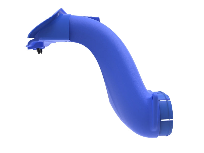 aFe Rapid Induction Dynamic Air Scoop 2021+ Ford F-150V6/V8 - Blue 52-10010SL 52-10010SL Photo - Unmounted