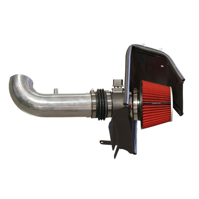 Spectre 08-10 Cadillac CTS V6-3.6L F/I Air Intake Kit - Polished w/Red Filter 9912 9912 Photo - Primary