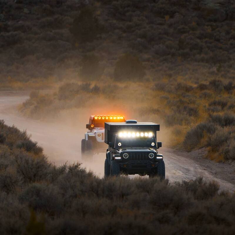 KC HiLiTES Gravity Titan LED Light Bar - 50in. (8-Light) 91418 91418 Photo - lifestyle view