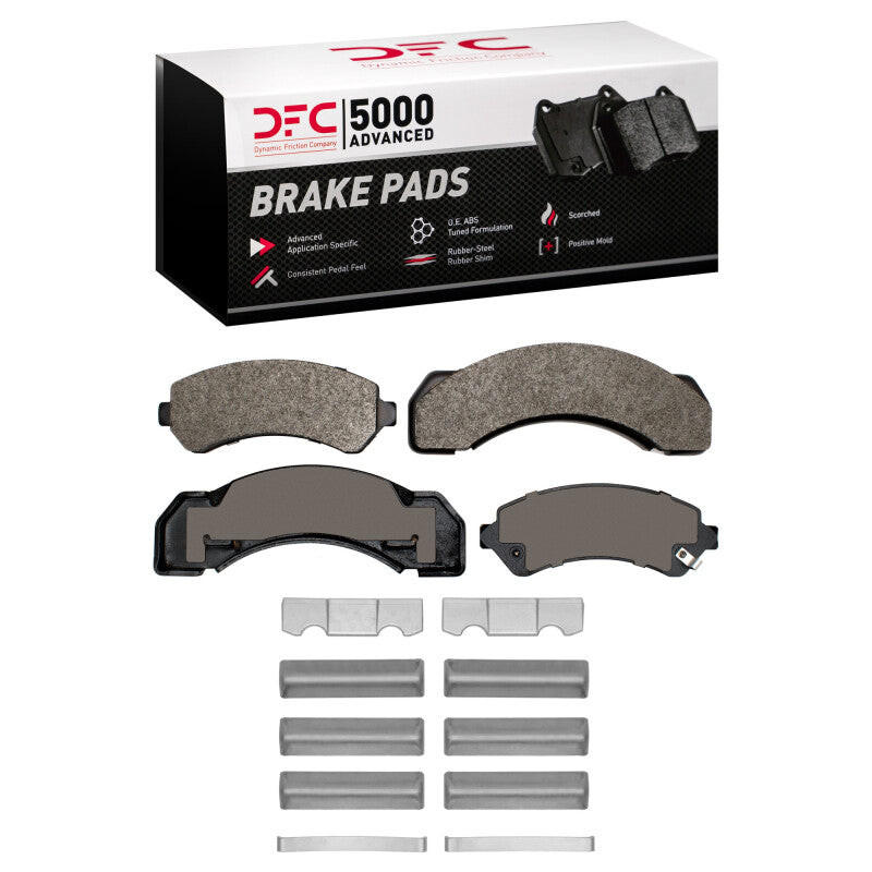 DFC DFC 5000 Advanced Semi Met Brake Pads Brakes, Rotors & Pads Brake Pads - OE main image
