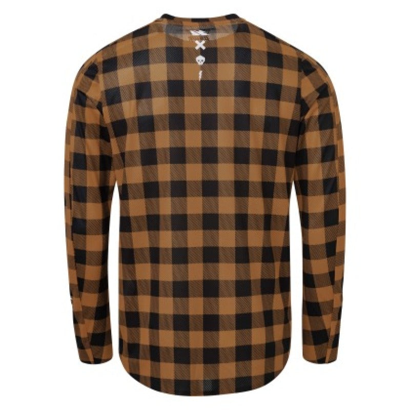 USWE Flannel Long Sleeve Lightweight Off-Road Jersey Bronze - Large 80951061042106 80951061042106 User 1