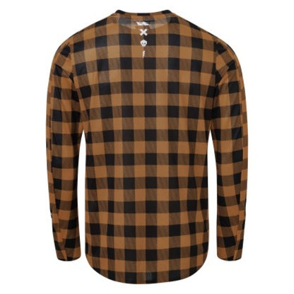 USWE Flannel Long Sleeve Lightweight Off-Road Jersey Bronze - Large 80951061042106 80951061042106 User 1