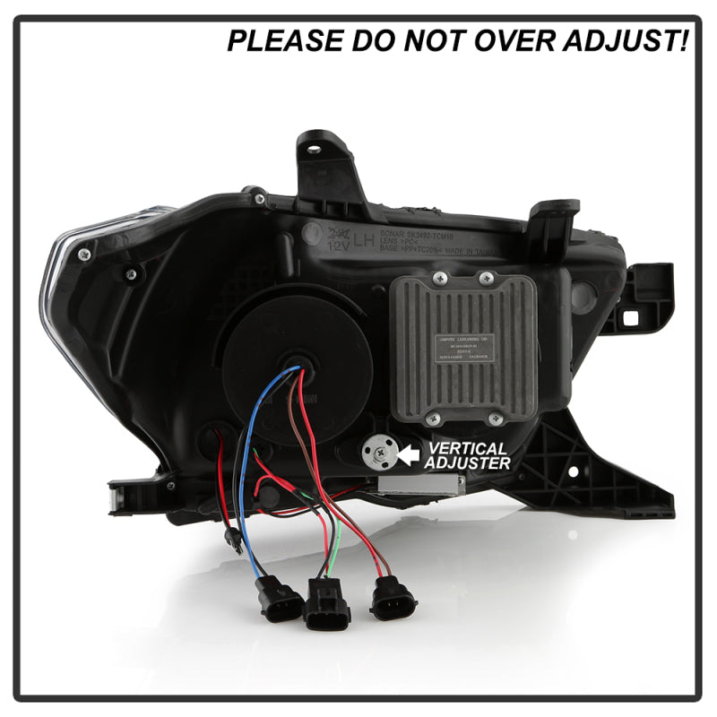 Spyder 16-20 Toyota Tacoma Halogen Model Only High-Power LED Headlights - Black PRO-YD-TT16HALAP-BK 5088376 5088376 User 5