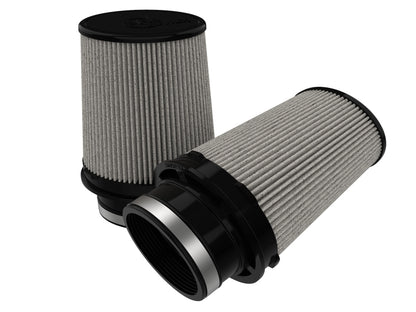 aFe Black Series Replacement Filter w/ Pro DRY S Media 4.5x3IN Fx6x5IN Bx5x3-.75 Tx7IN H - (Pair) 21-90111-MA 21-90111-MA Photo - Primary