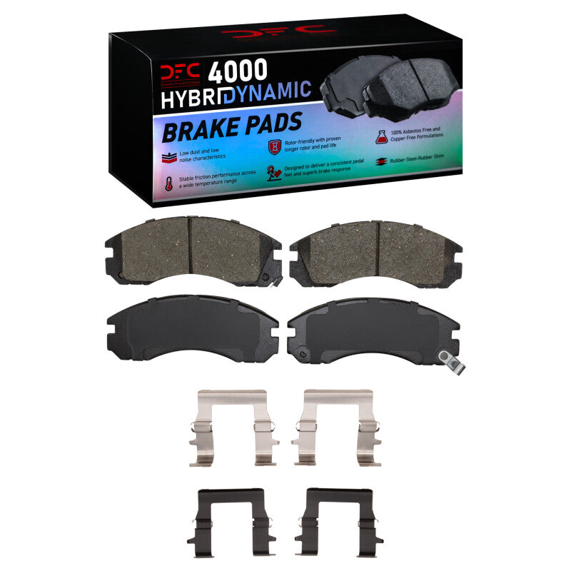 DFC DFC 4000 HybriDynamic Brake Pads Brakes, Rotors & Pads Brake Pads - OE main image