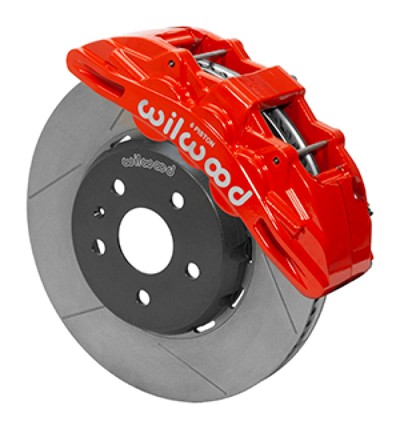 Wilwood SX6R Front Brake Kit 14in SRP Slotted Red 16-19 Chevy Camaro SS 140-15438-R 140-15438-R User 1