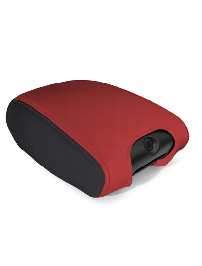 PRP Seats PRP 11-18 Jeep Wrangler JK Center Console Cover - Black/Red B104-05 B104-05 Photo - Primary