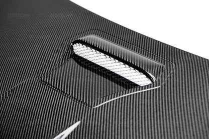 Seibon 2016-2017 Honda Civic Coupe/Sedan/Hatchback MR-Style Carbon Fiber Hood HD16HDCV-MR HD16HDCV-MR Photo - Primary