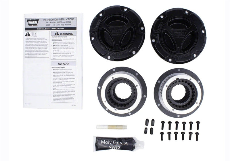 Ford Racing Super Duty Warn Locking Hubs M-1104-SD M-1104-SD Photo - Unmounted