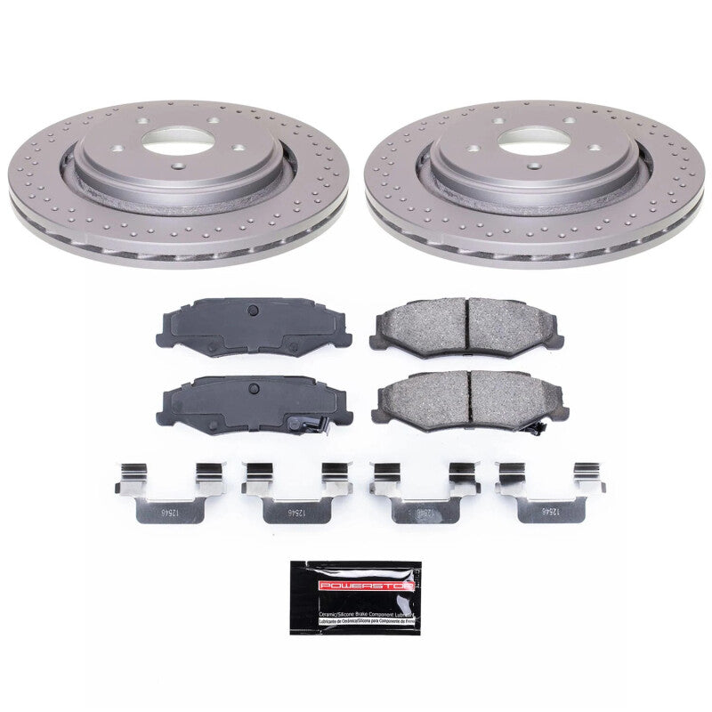PowerStop Power Stop 06-09 Cadillac XLR Rear Z17 Coated Brake Kit CRK5159 CRK5159 Photo - Primary