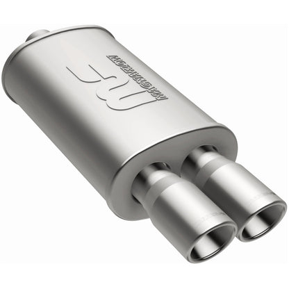 MagnaFlow 5" X 8" Oval Center/Dual Performance Muffler With Tip 14862 Photo - out of package