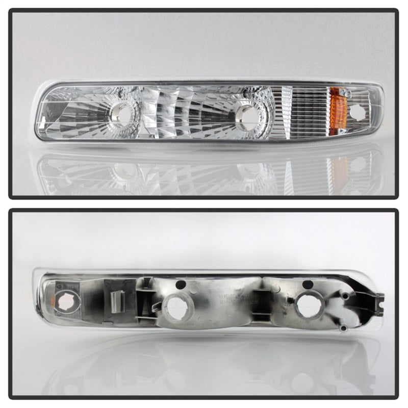 SPYDER Xtune Chevy Silverado 99-02 / Chevy Suburban/TahOE 00-06 Amber Bumper Lights Euro CBL-JH-CS99-AM-E 5064295 5064295 Photo - Unmounted
