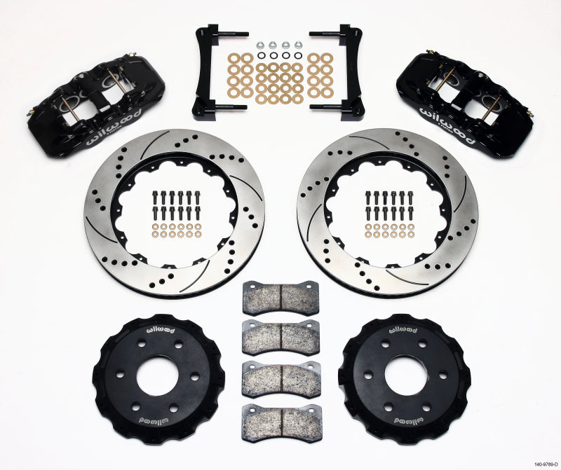 Wilwood W6A Front Truck Kit,14.25",Drilled 1999-UP GM Truck/SUV 1500 140-9789-D Photo - Primary