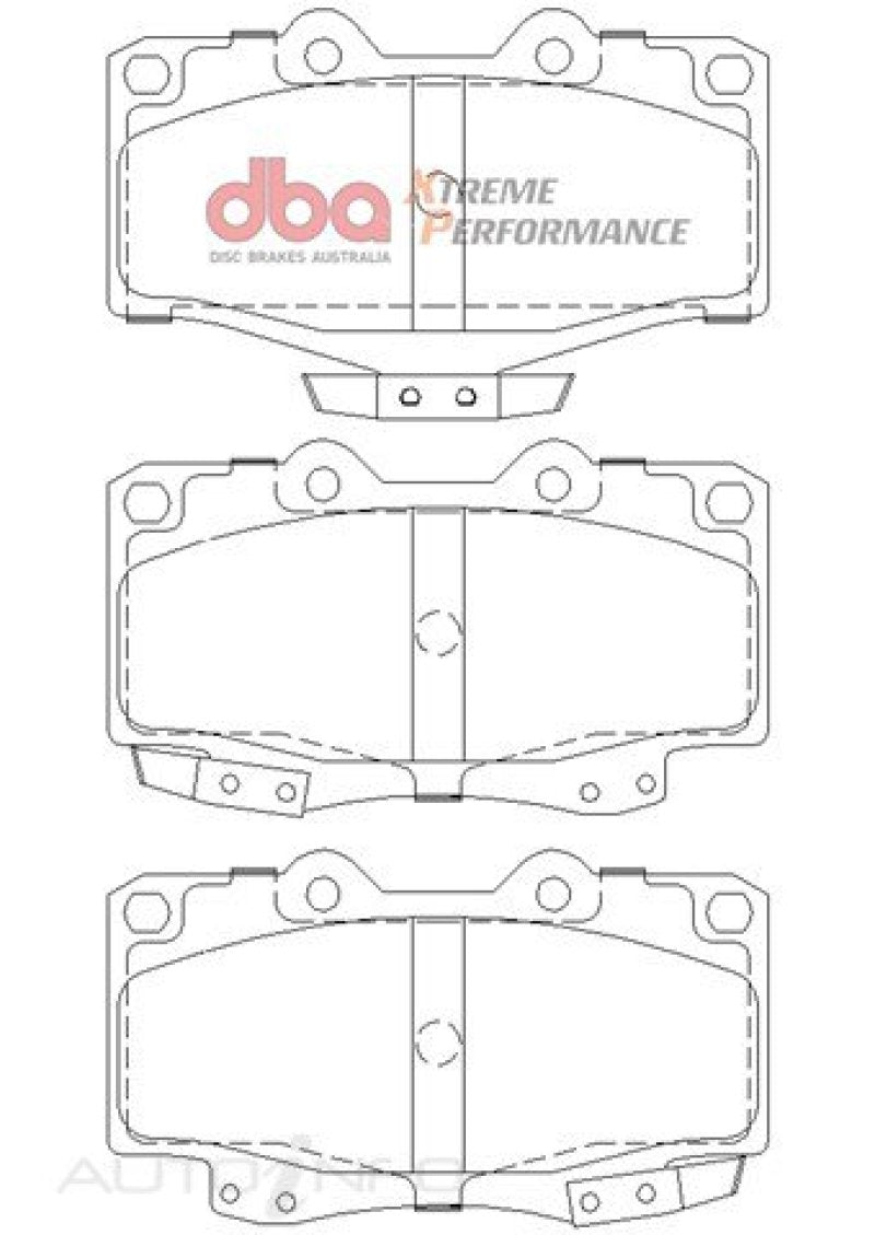 DBA 92-99 Toyota Land Cruiser XP Performance Front Brake Pads DB1149XP DB1149XP User 1