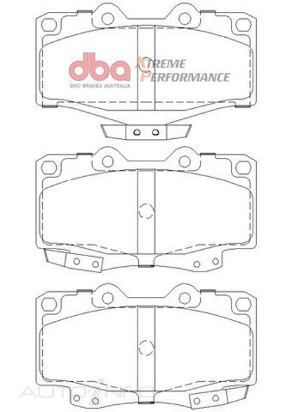 DBA 92-99 Toyota Land Cruiser XP Performance Front Brake Pads DB1149XP DB1149XP User 1