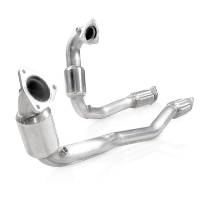Stainless Works 2010-18 Ford Taurus SHO V6 Downpipe High-Flow Cats TA10ECODPCAT TA10ECODPCAT Photo - Primary