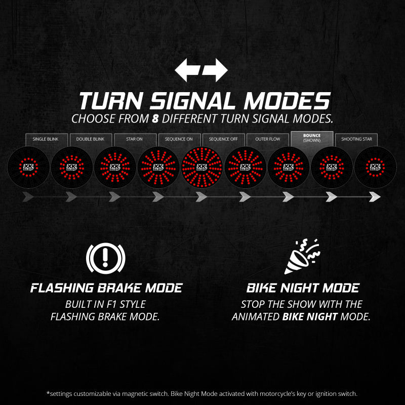 XKGLOW XK Glow Pro Series MotoTurnz - 1156 Flat Style Rear XK-MTP56-FR XK-MTP56-FR User 1