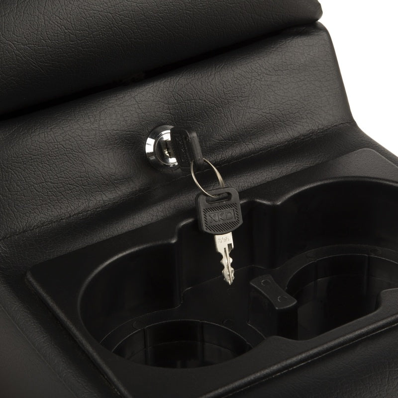 Rugged Ridge Center Console, Ultimate, Locking, Black; 76-95 Jeep CJ/Wrangler YJ 13102.01 Photo - Unmounted