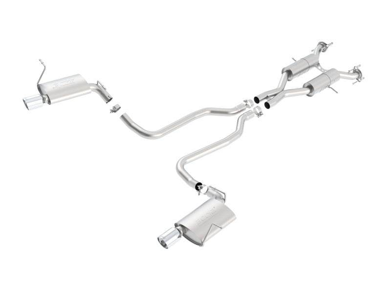 Borla 11-16 Jeep Grand Cherokee Limited/Laredo 5.7L 8cyl 4WD/RWD SS Catback Exhaust 140406 140406 Photo - Primary