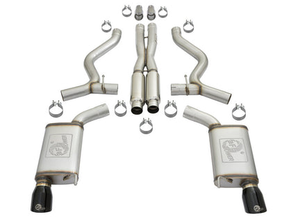 aFe  POWER MACH Force-Xp 3" Sport Toned Cat-Back Exhaust System 49-33087-B Photo - Unmounted