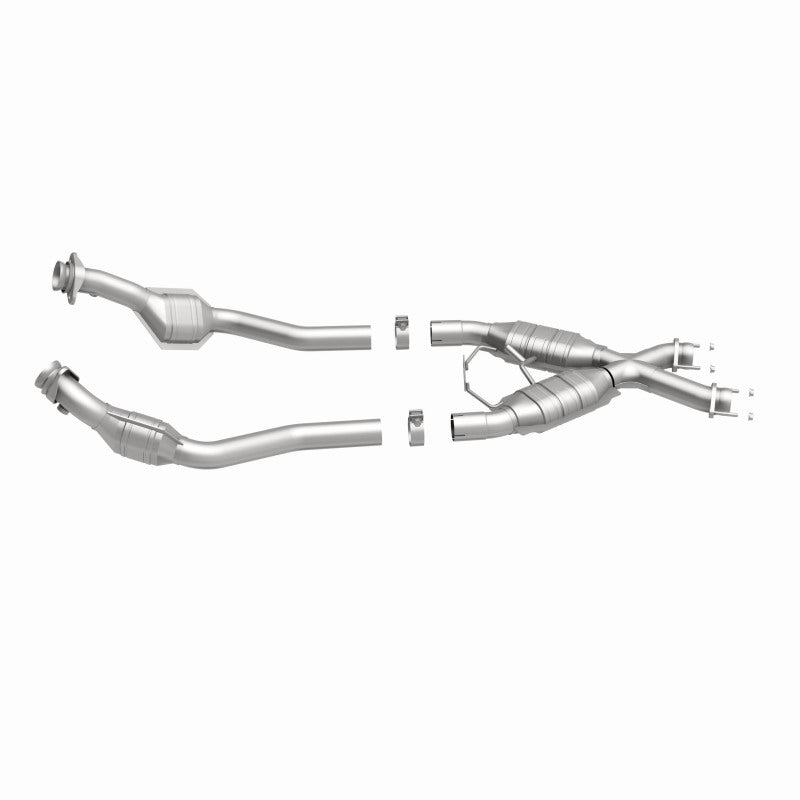 MagnaFlow Ford Mustang Standard Grade Federal / EPA Compliant Direct-Fit Catalytic Converter 93333 360 Degree Image Set