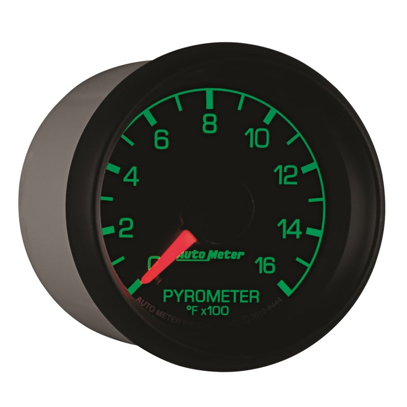 Autometer 2-1/16" Pyrometer, 0-1600 °F, Stepper Motor, Ford Factory Match 8444 User 6