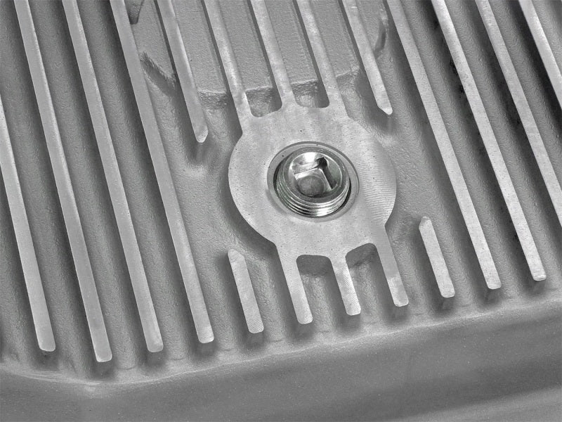 aFe Transmission Pan, Machined Fins - Ford Trucks 11-16 V8-6.7L (td) (6R14 46-70180 Photo - Unmounted