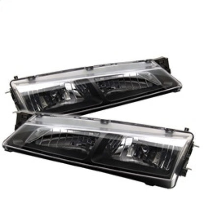Spyder Nissan 240SX 97-98 Crystal Headlights Black HD-YD-N294-BK 5012616 5012616 Photo - Primary