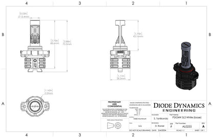 Diode Dynamics 5202/PSX24W White SL2 LED Bulb (one) DD0477S DD0477S User 6