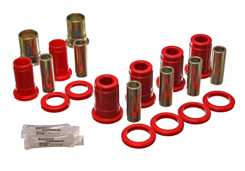 Energy Suspension Control Arm Bushing Set Red Chevrolet Bel Air All 1959-1964 3.3153R Photo - Primary